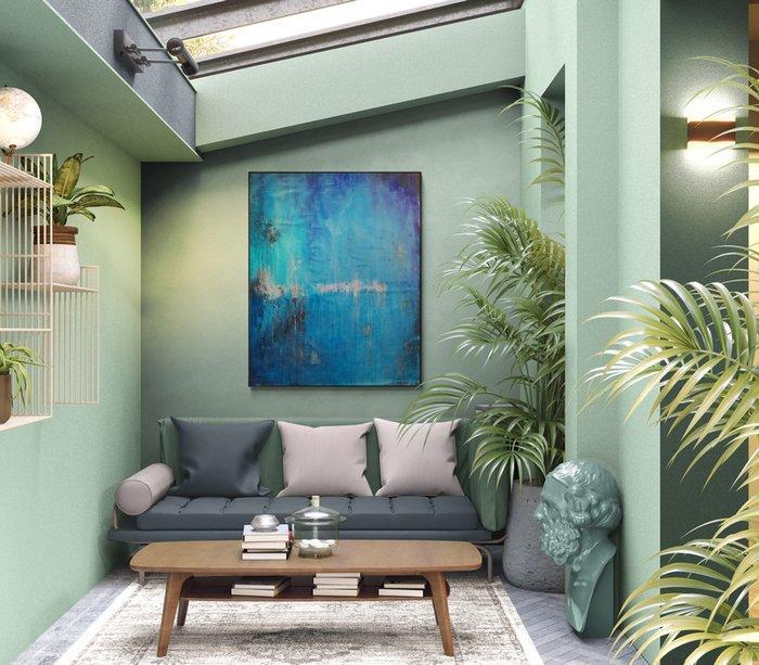 Sonia J. - Serene Water - What lies beneath the surface of, Antiek en Kunst, Kunst | Schilderijen | Modern