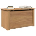 vidaXL Opbergkist met deksel Panama 79x42x46 cm massief, Verzenden