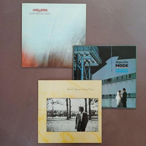 The Cure, Depeche Mode & David Sylvian - 3 x Original 80s, Cd's en Dvd's, Vinyl Singles