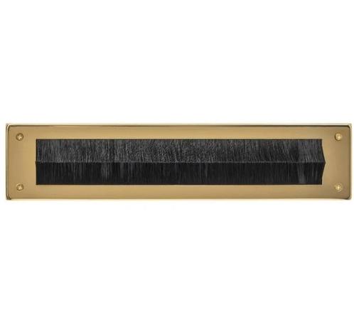 Tochtwering rechthoekig PVD messingkleur, Doe-het-zelf en Bouw, Hang- en Sluitwerk, Overige typen, Nieuw, Ophalen of Verzenden