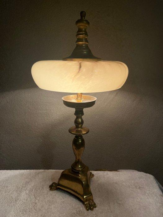 Tafellamp - Opaline glas, Antiek en Kunst, Curiosa en Brocante