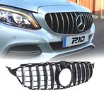 CALANDRE POUR MERCEDES W205 14-18 LOOK AMG GT NOIR CHROMÉ, Auto-onderdelen, Verzenden, Nieuw