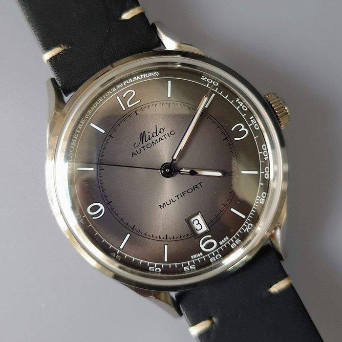 Mido - Multifort Patrimony - M040.407.16.060.00 - Homme -, Handtassen en Accessoires, Horloges | Heren