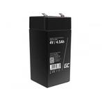 Green Cell 4V 4.5Ah 4500mAh VRLA AGM accu (Loodaccu), Verzenden, Nieuw