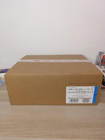 Pokémon - 10 Box - Case scellée ETB Pokémon EV09 aventure beschikbaar voor biedingen