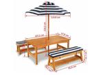 KidKraft - Houten Kinder buitentafel en bankjes - Inclusief, Verzenden, Nieuw