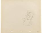 Walt Disney - Flora Animatie Tekening - Sleeping Beauty, Verzamelen, Nieuw