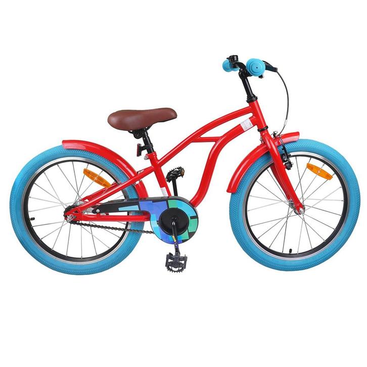 vidaXL Kinderfiets 20 Inch voor 6-11 jaar oud Rood, Fietsen en Brommers, Fietsen | Racefietsen, Nieuw, Verzenden