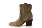 Manfield Cowboy laarzen in maat 38 Beige, Kleding | Dames, Schoenen, Verzenden, Beige, Zo goed als nieuw, Manfield