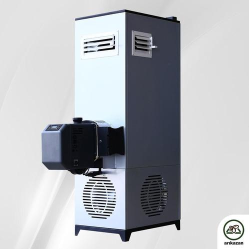 Pellet luchtverwarming Nova 50 industrie warehouse heater, Huis en Inrichting, Kachels, Pelletkachel, Hout, Nieuw, Vrijstaand