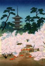 Haru no Gojno-t  (Five-storied pagoda in spring) -