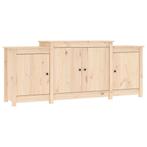 Massief Grenen Dressoir 164cm | Tweede Kansje | OP=OP, Huis en Inrichting, Kasten | Dressoirs, Met plank(en), Verzenden, 150 tot 200 cm