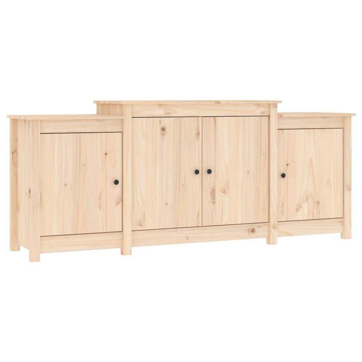 Massief Grenen Dressoir 164cm | Tweede Kansje | OP=OP, Huis en Inrichting, Kasten | Dressoirs, 150 tot 200 cm, 25 tot 50 cm, Met plank(en)
