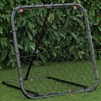 vidaXL Voetbalrebounder verstelbaar 84x73x60-80 cm staal, Verzenden, Nieuw