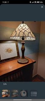 Massive - Tafellamp - Tiffany-stijl lamp. - Glas, Metaal, Antiquités & Art