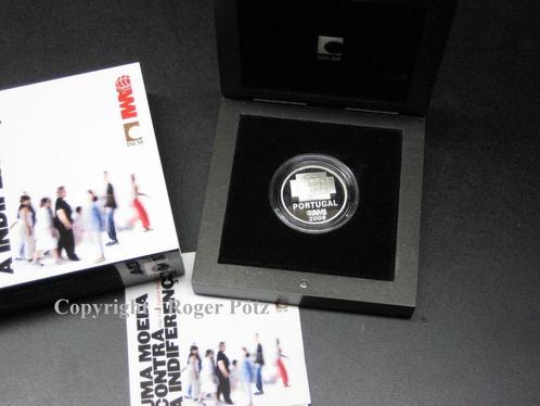 Portugal 1,50 Euro 2008 zilver Pp Spendenaktion Ami zilver, Postzegels en Munten, Munten | Europa | Euromunten, België, Verzenden