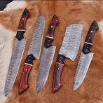 Keukenmes - Chefs knife - Resin en gevouwen staal