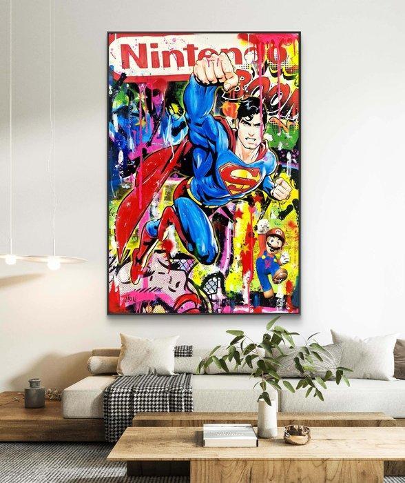 LEON - Superman game Pop - XL, Antiek en Kunst, Kunst | Designobjecten