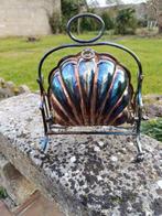 Boîte à biscuits - Plaqué(e) argent, Métal, Antiquités & Art