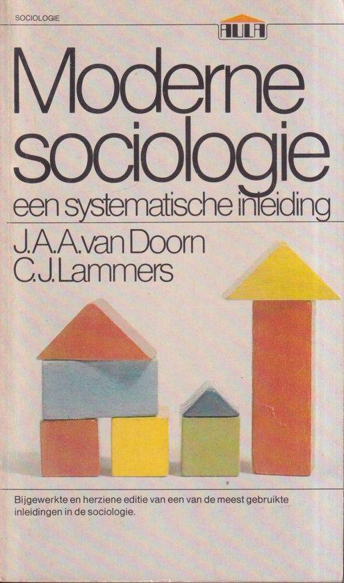 Moderne sociologie 9789027448224, Livres, Science, Envoi