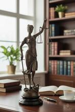 Alois Mayer (1855-1939) - after - Sculpture, Lady Justice -, Antiquités & Art