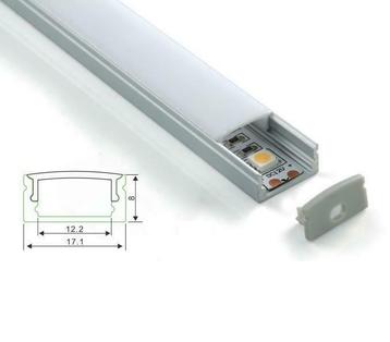 LED Profiel 1 meter - 8mm slim line beschikbaar voor biedingen