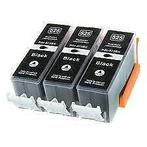 Huismerk Canon pixma mg5350 inktcartridges PGI-525 BK 3 s..., Verzenden, Nieuw