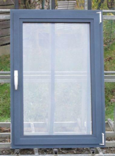 aluminium raam , chassis van 83 x 123  blauw, Doe-het-zelf en Bouw, Raamkozijnen en Schuifdeuren