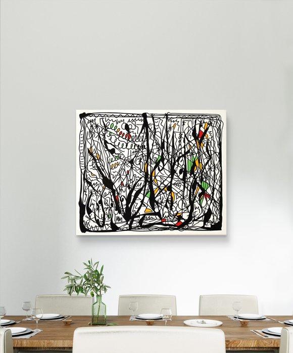 Sergio Romero - Arquitectura Interior 36, Antiquités & Art, Art | Peinture | Moderne