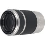 Sony E 55-210mm F/4.5-6.3 OSS zilver occasion, Verzenden, Zo goed als nieuw