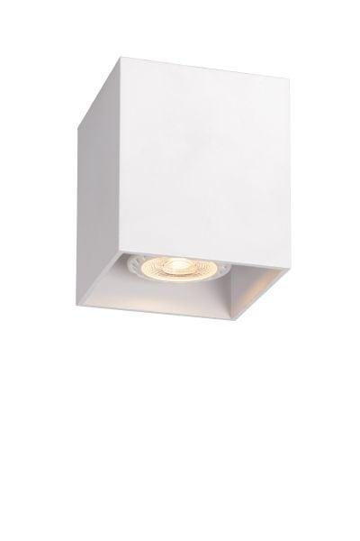 Lucide BODI - Plafondspot GU10 Wit, Huis en Inrichting, Lampen | Plafondlampen, Nieuw, Metaal, Verzenden