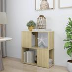 vidaXL Boekenkast 60x24x63 cm bewerkt hout sonoma, Huis en Inrichting, Kasten | Boekenkasten, Verzenden, Nieuw