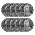 États-Unis. 10 x 1 oz Donald J. Trump 45th American