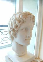 Oud-Grieks, Hellenistisch Marmer Bust - 40 cm, Antiek en Kunst