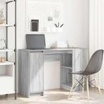 vidaXL Bureau 120x42x76 cm spaanplaat grijs sonoma, Huis en Inrichting, Verzenden, Nieuw