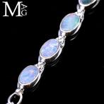 Tennis armbanden met natuurlijke edelstenen Sterrenzilveren, Verzamelen, Mineralen en Fossielen