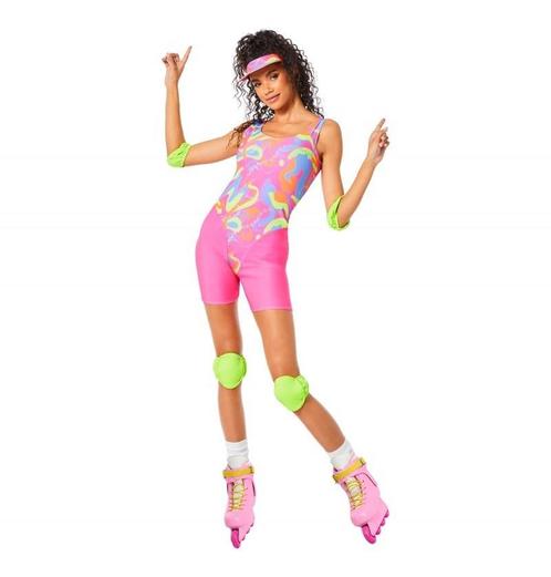 Kostuum Barbie Rolschaats, Kleding | Dames, Carnavalskleding en Feestkleding, Nieuw, Verzenden