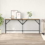vidaXL Wandtafel Oud hout 180 x 29 x 75 cm Bewerkt hout, Huis en Inrichting, Tafels | Bijzettafels, Verzenden, Nieuw