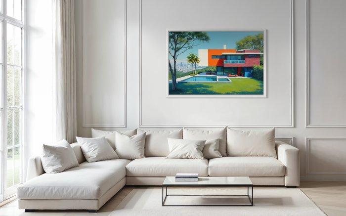 KOYA (1967) - Bauhaus Project # 5 Toile XXL, Antiek en Kunst, Kunst | Schilderijen | Modern