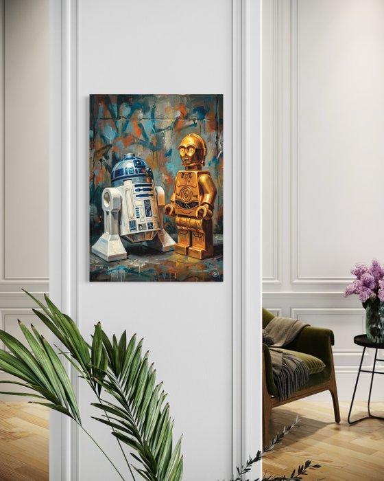 SDIMART - R2-D2 C-3PO Punk Color Lego Style Limited Edition, Enfants & Bébés, Jouets | Duplo & Lego