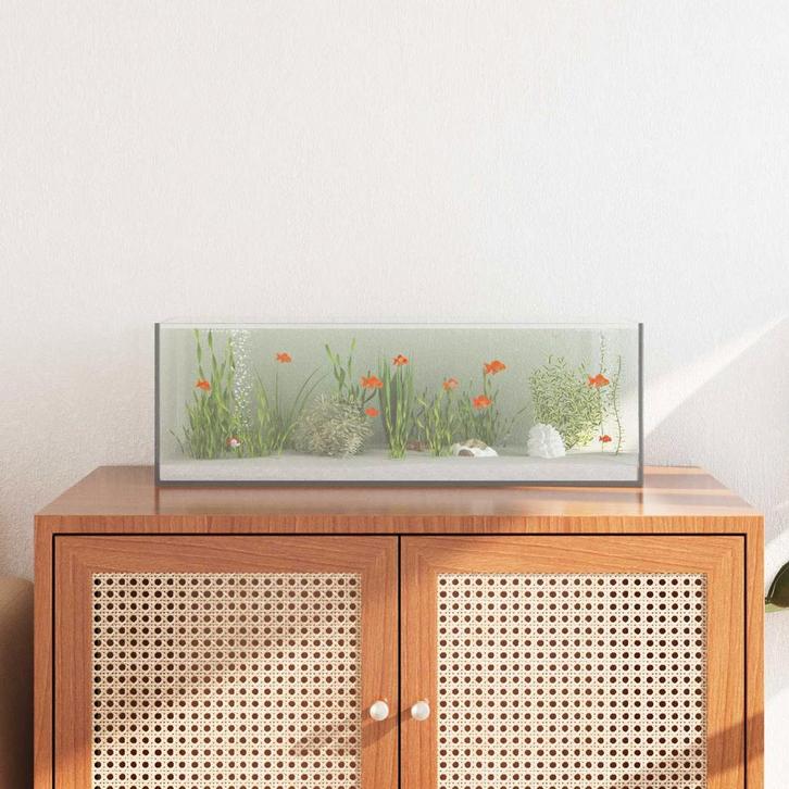 vidaXL Aquarium met opslag Doorzichtig 60 x 20 x 20 cm Glas, Animaux & Accessoires, Poissons | Aquariums & Accessoires, Envoi