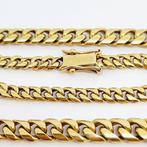 Halsketting - 18 karaat Geel goud - 0.81ct. tw. Diamant, Handtassen en Accessoires, Nieuw