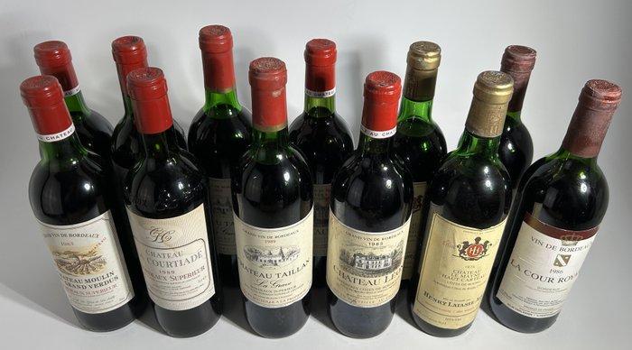 1983 x 2 Moulin Grand Verdus, 1989 x 2 Château La Courtiade,, Verzamelen, Wijnen