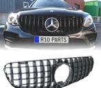 CALANDRE MERCEDES GLC W253 15-18 LOOK AMG GTR NOIR BRILLANT, Verzenden