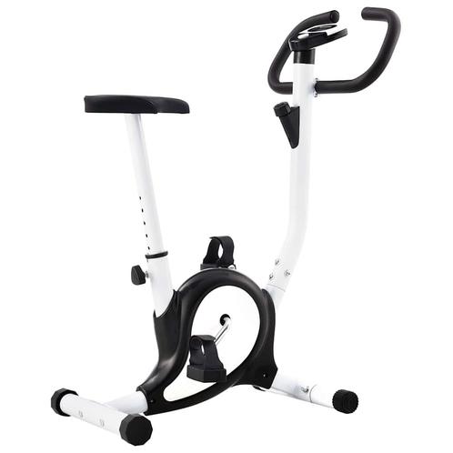 vidaXL Hometrainer met bandweerstand zwart, Sport en Fitness, Fitnessapparatuur, Nieuw, Verzenden