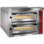 Pizzaoven | Elektrisch | 6+6x Ø35cm | 400°C | 18.6kW, Verzenden, Nieuw in verpakking