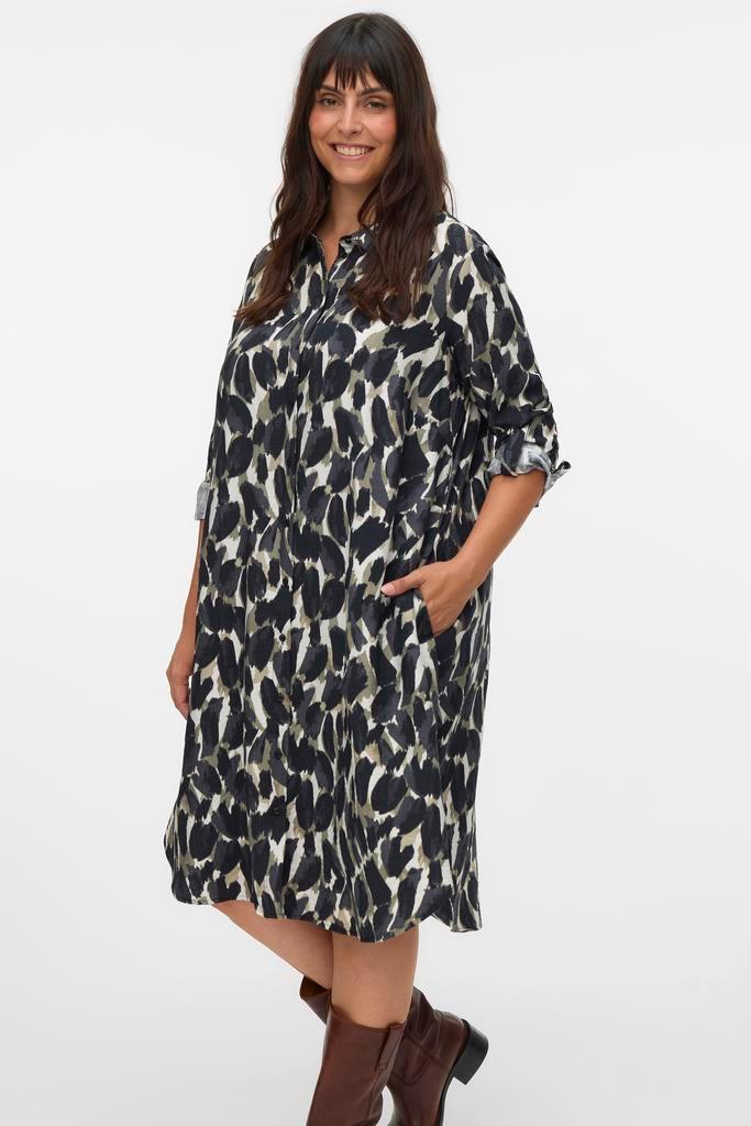 VERO MODA curve ECO jurk48Maat 46/48 (XL) of groter, Kleding | Dames, Jurken, Overige kleuren, Nieuw, Maat 46/48 (XL) of groter