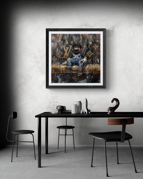 Artxlife - Mario Gold Vuitton [XL], Games en Spelcomputers, Spelcomputers | Overige Accessoires