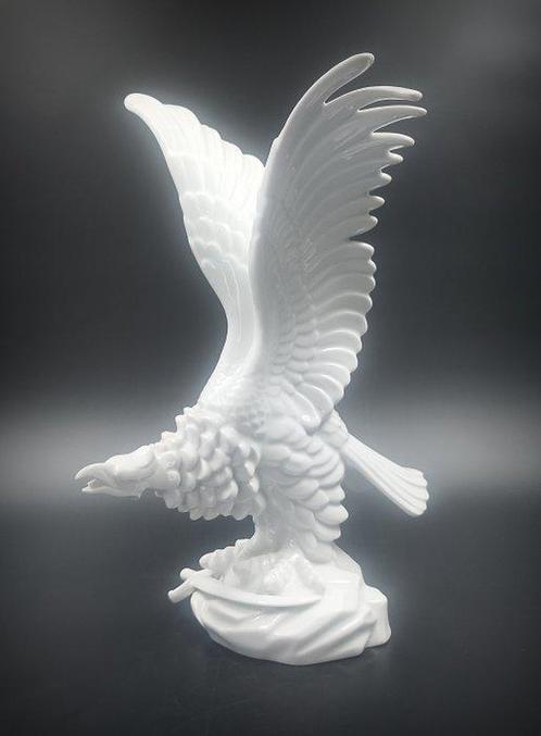 Herend - sculptuur, The Eagle - 34 cm - Porselein, Antiek en Kunst, Antiek | Glaswerk en Kristal