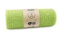 Sizo net jute yellow green groen stiff 5 m x 30 cm voor, Huis en Inrichting, Woonaccessoires | Kunstplanten en Kunstbloemen, Nieuw